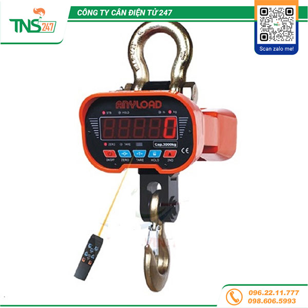 Cân treo điện tử Anyload 2 tấn